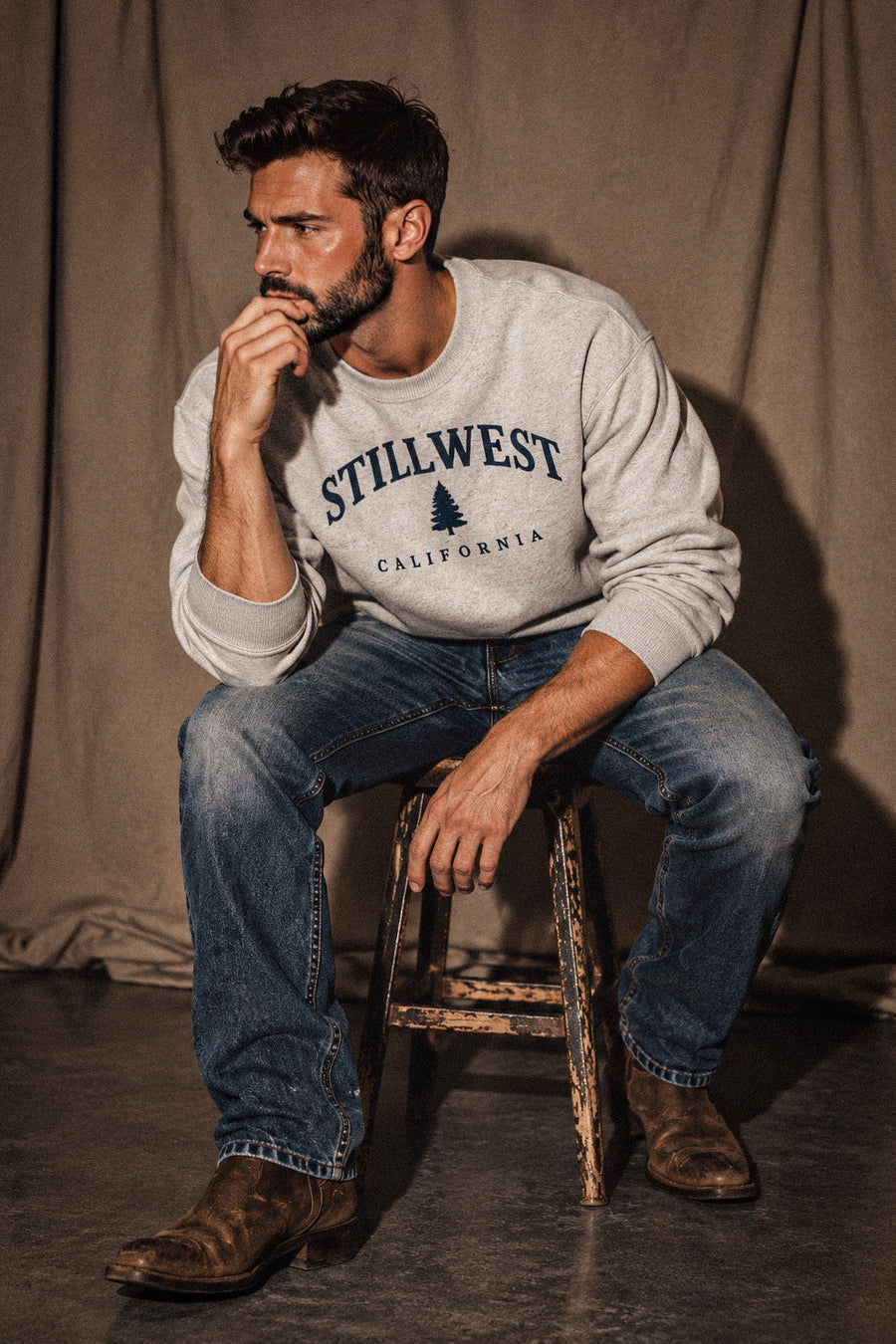 The Evergreen Crewneck