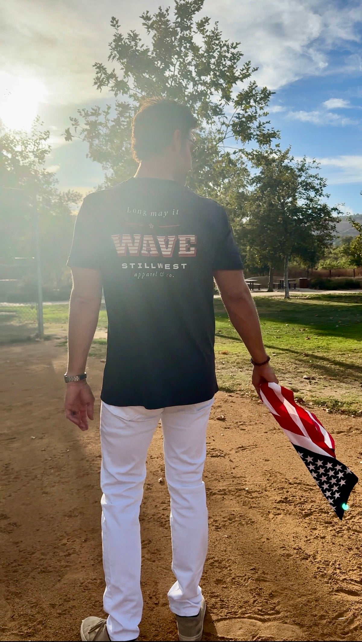 Long May It Wave Vintage Tee